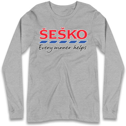 Benjamin Sesko Every Winner Helps Longsleeve T-Shirt
