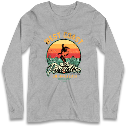 West Coast Surf Paradise Longsleeve T Shirt
