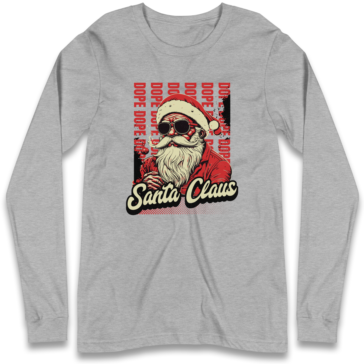 Dope Santa Claus Longsleeve T Shirt