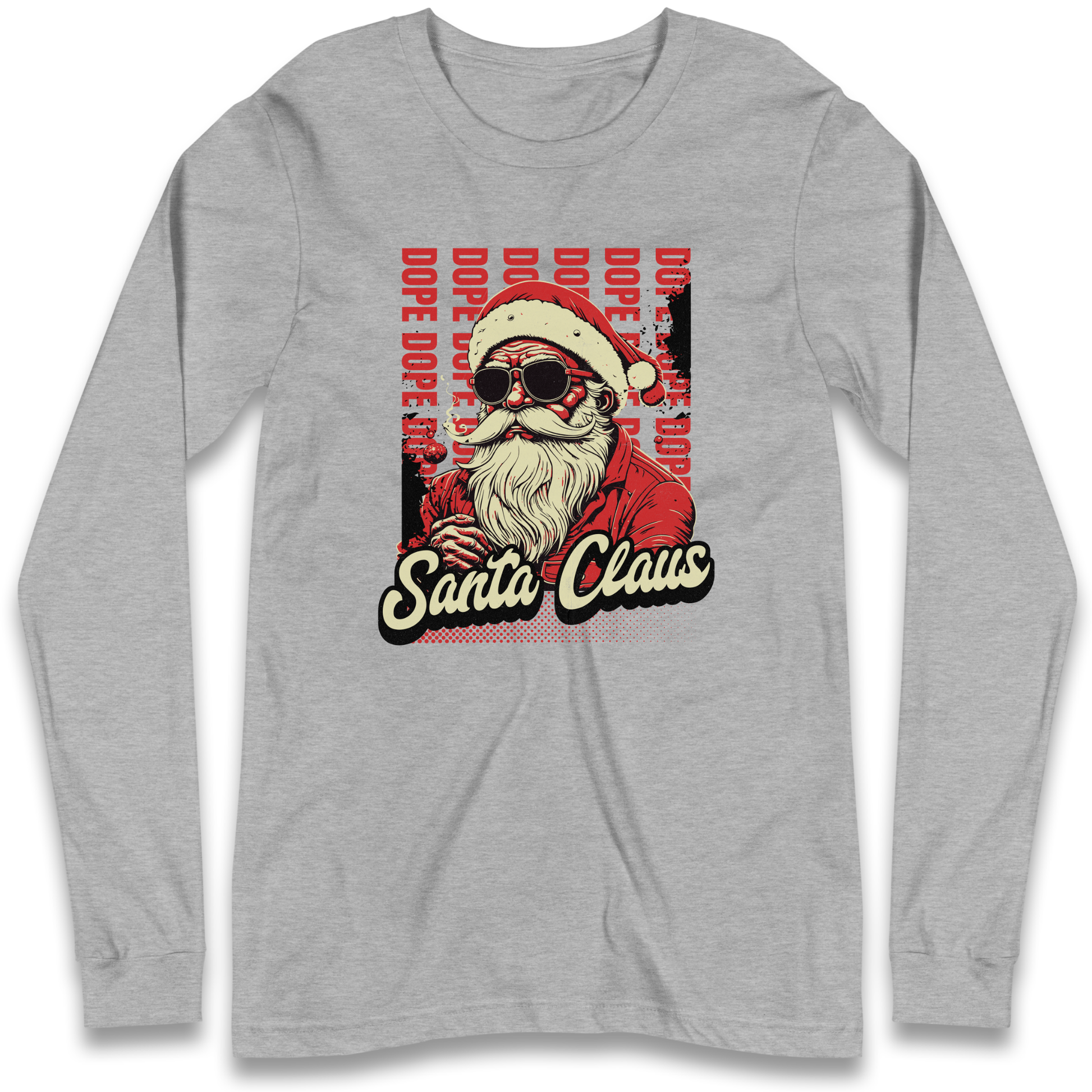 Dope Santa Claus Longsleeve T Shirt