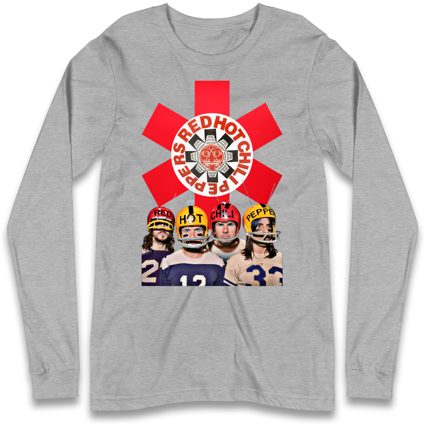 Red Hot Chilli Peppers American Football Longsleeve T Shirt