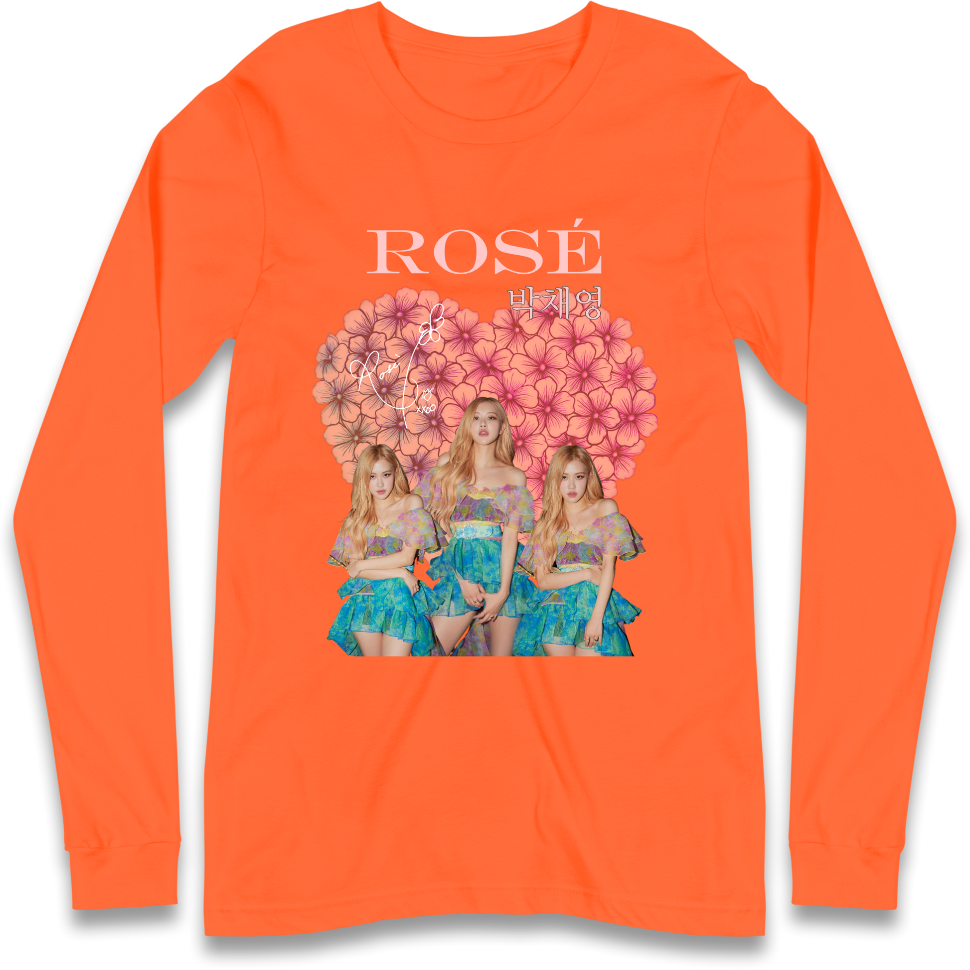 Rose K Pop Longsleeve T Shirt