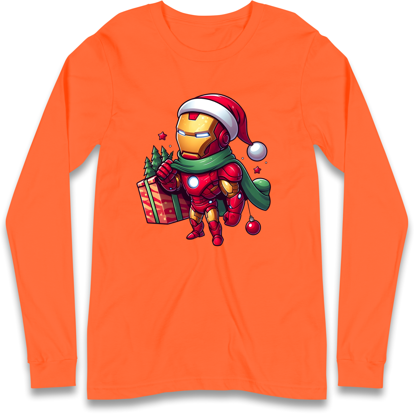 Ironman Santa Longsleeve T Shirt