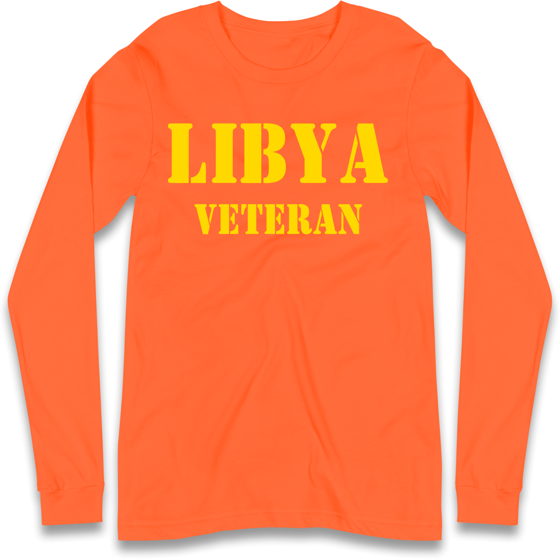 Libya Veteran Longsleeve T Shirt
