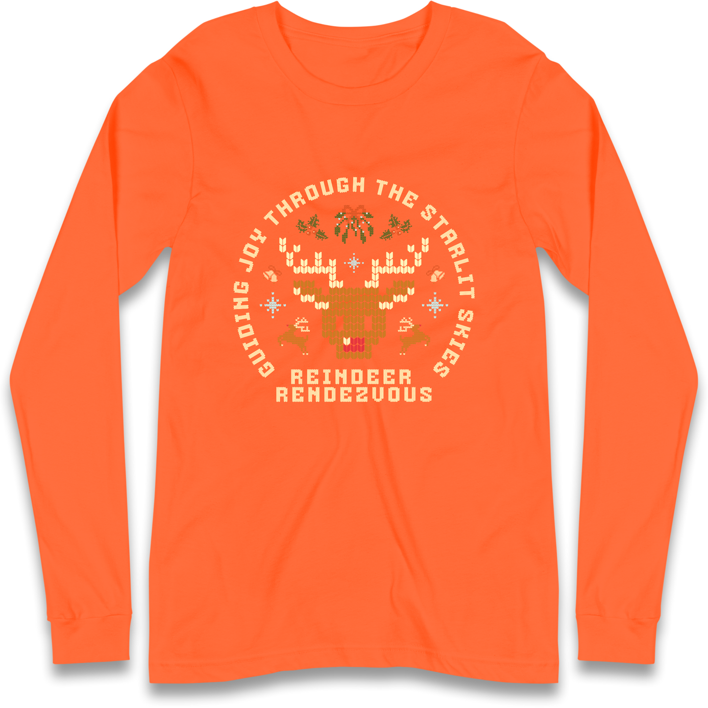 Reindeer Rendezvous Christmas Longsleeve T Shirt