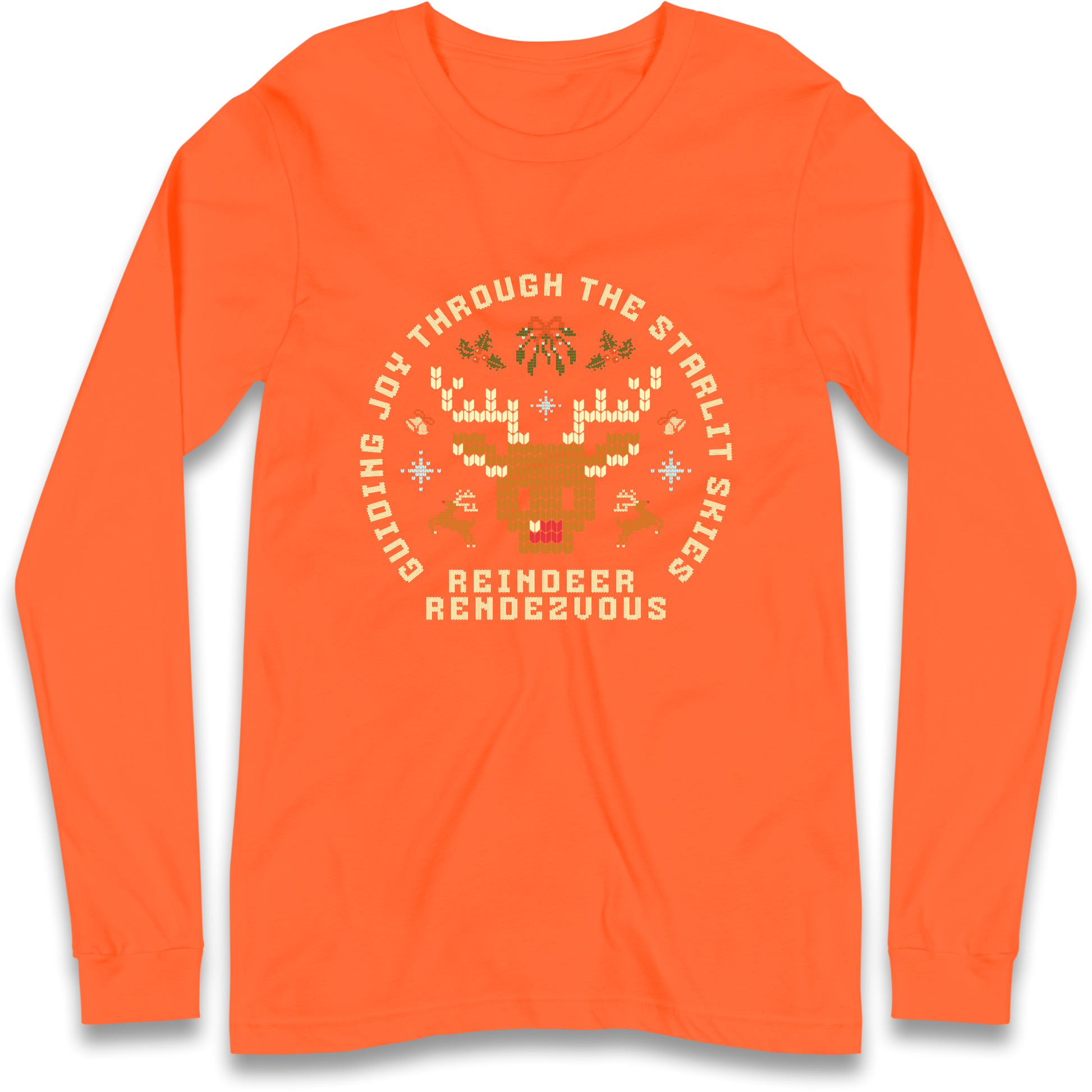 Reindeer Rendezvous Christmas Longsleeve T Shirt