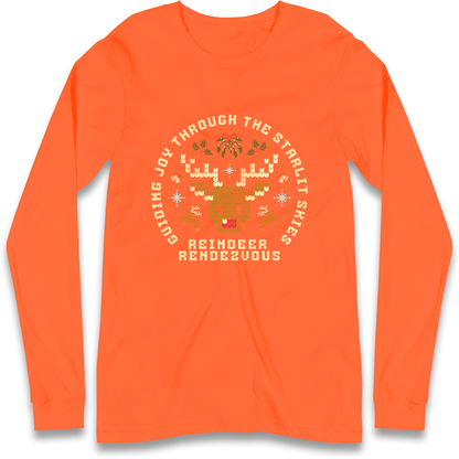 Reindeer Rendezvous Christmas Longsleeve T Shirt