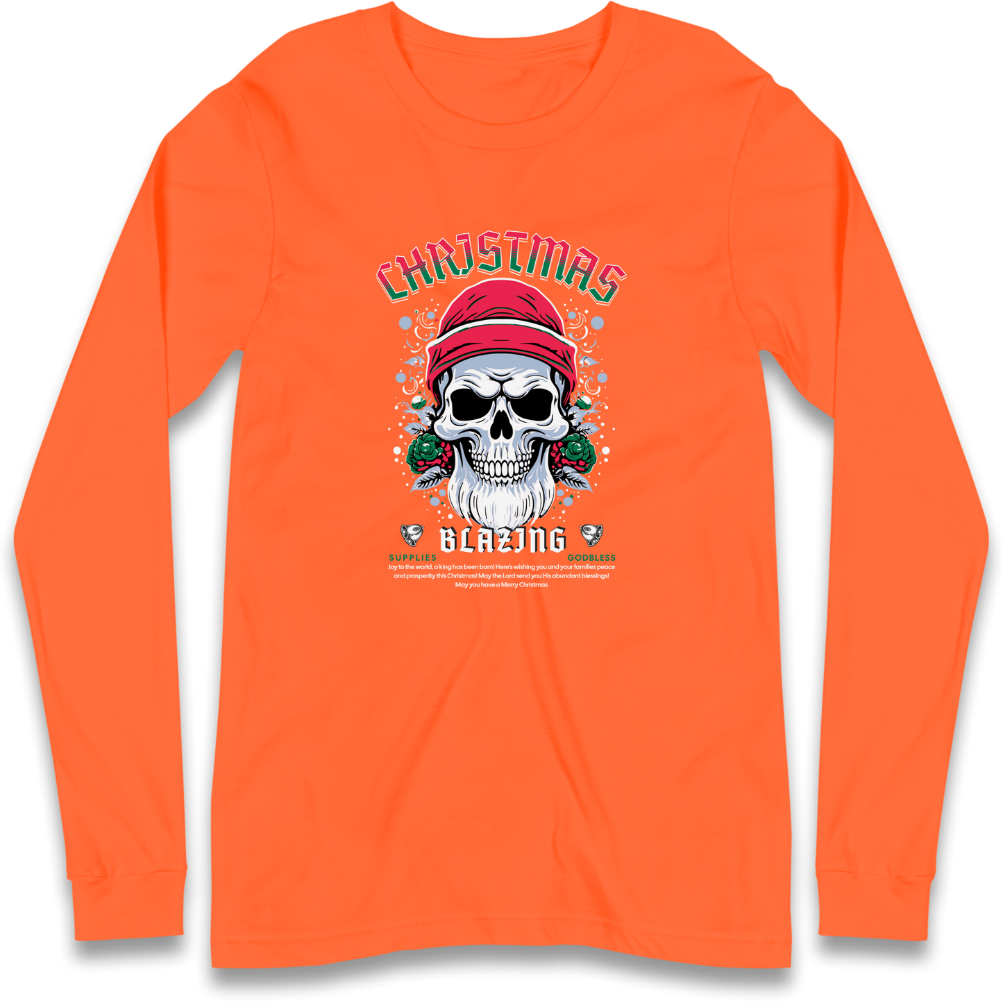 Christmas Blazing Longsleeve T Shirt