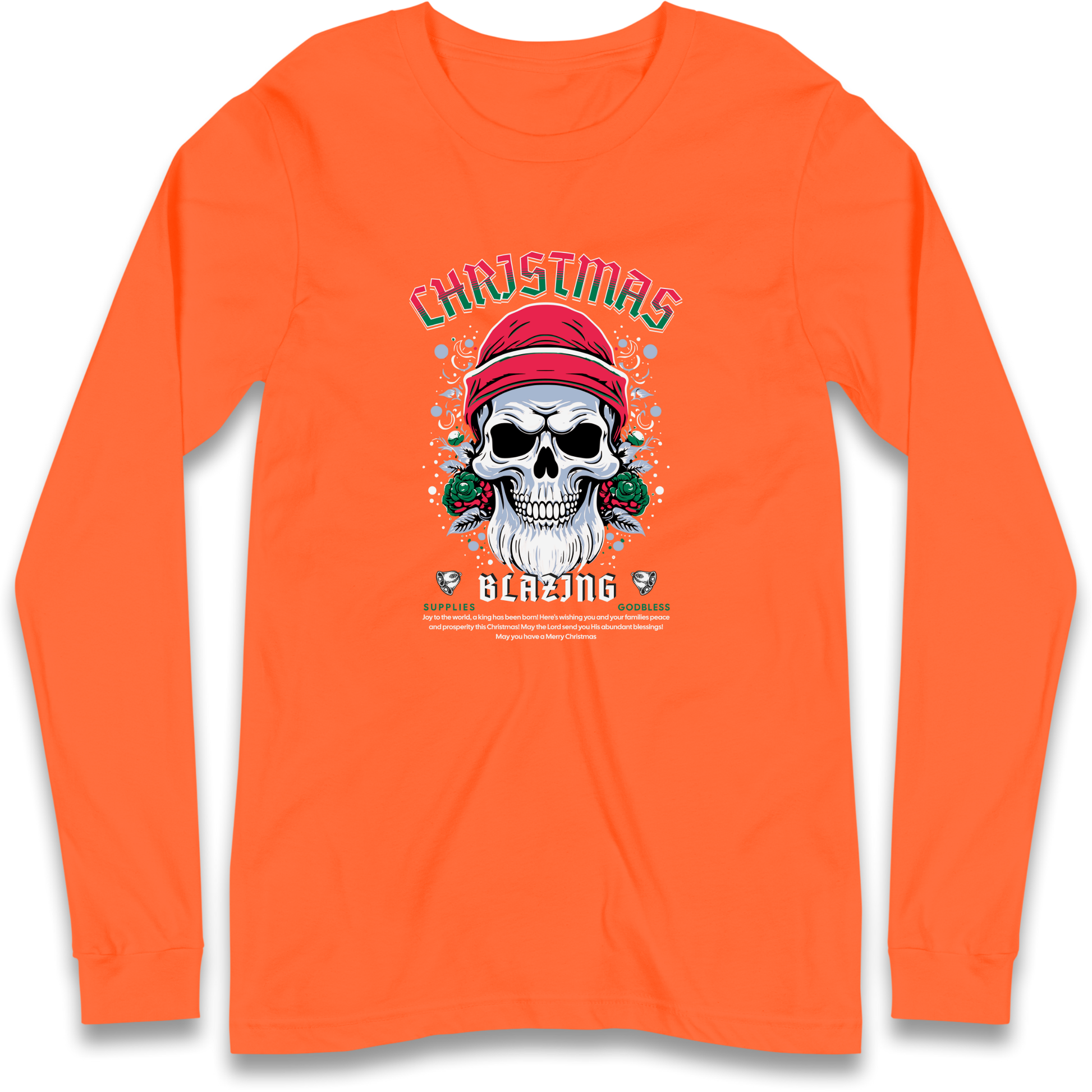 Christmas Blazing Longsleeve T Shirt