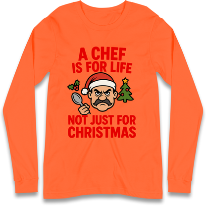 Chef Christmas Longsleeve T Shirt