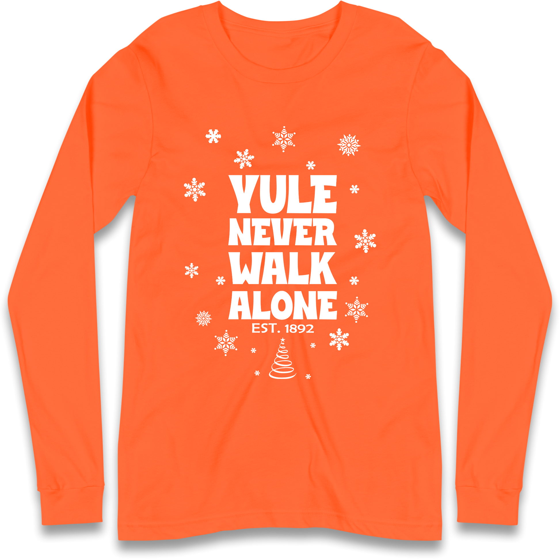 Yule Never Walk Alone Liverpool Christmas Longsleeve T Shirt
