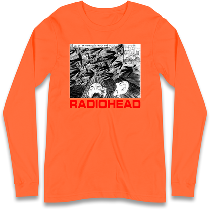 Radiohead We Are Not Screaming Longsleeve T Shirt