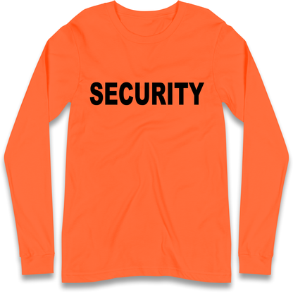 Security Longsleeve T-Shirt