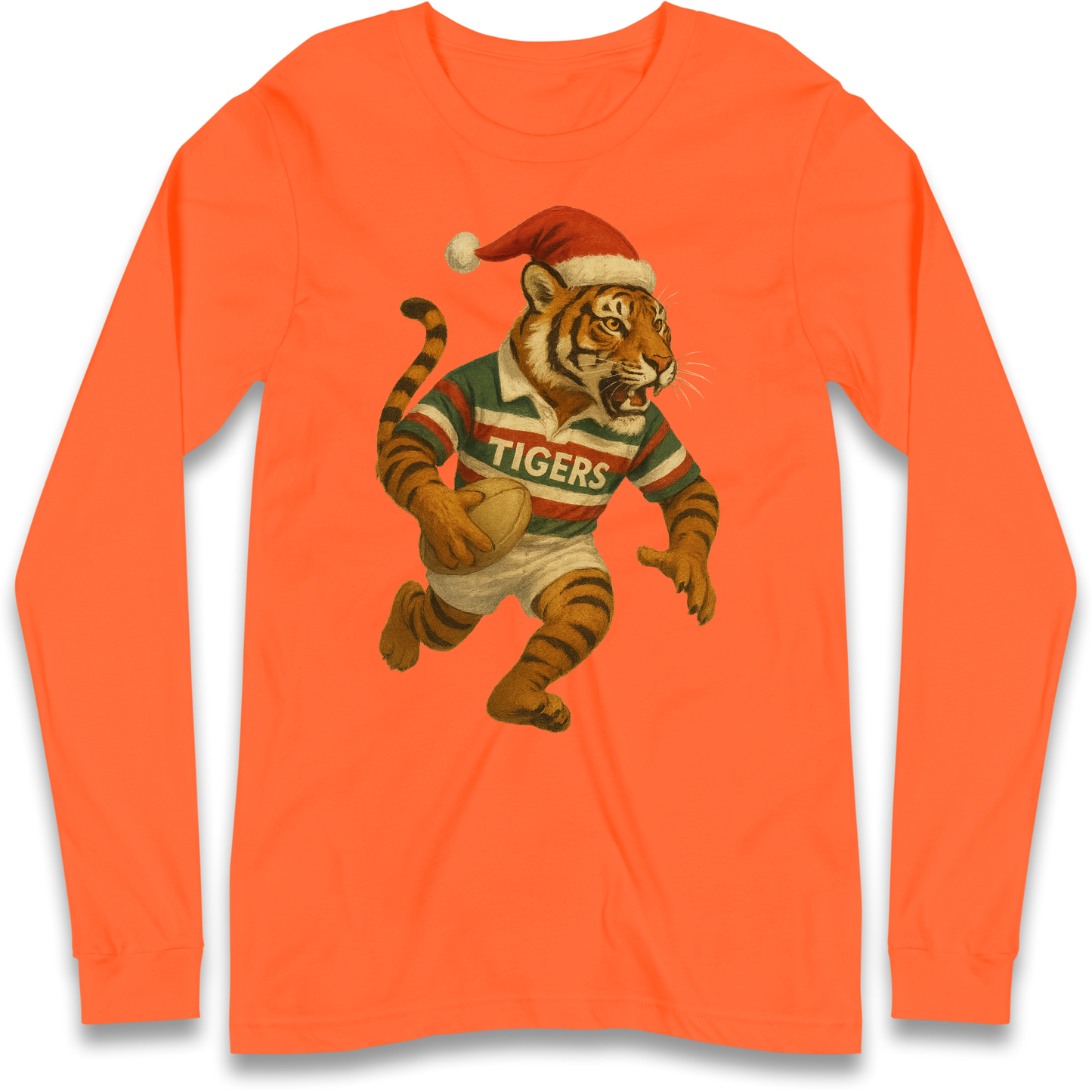 Leicester Tigers Longsleeve T Shirt