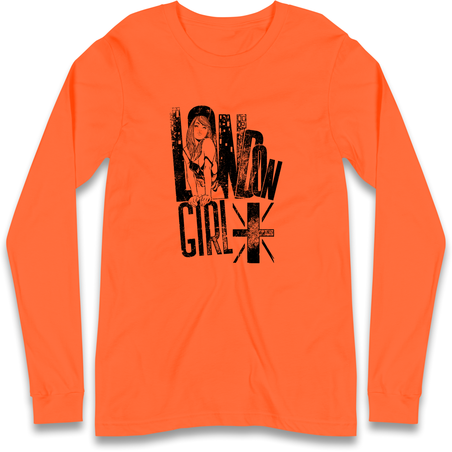 London Girl Longsleeve T Shirt