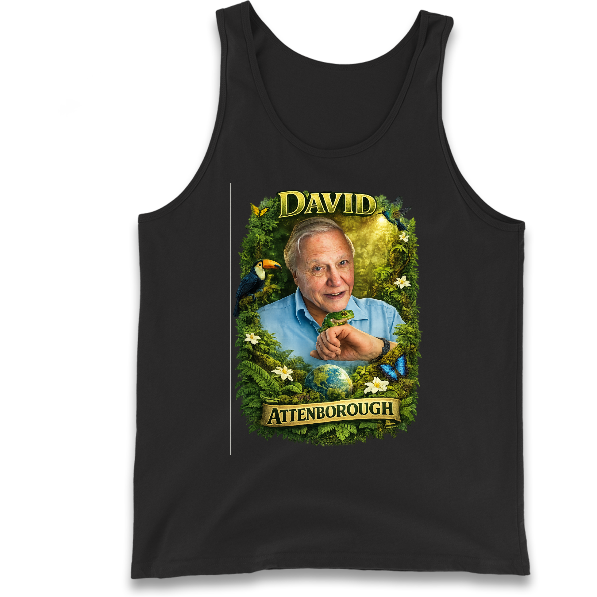 David Attenborough Tank Top