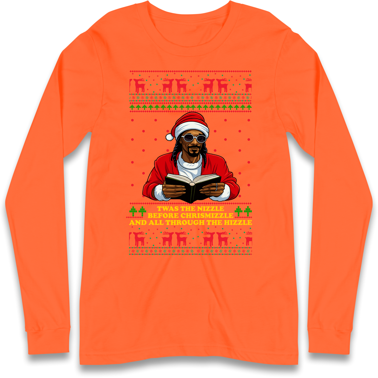 Snoop Dogg Nizzle Christmas Longsleeve T-Shirt