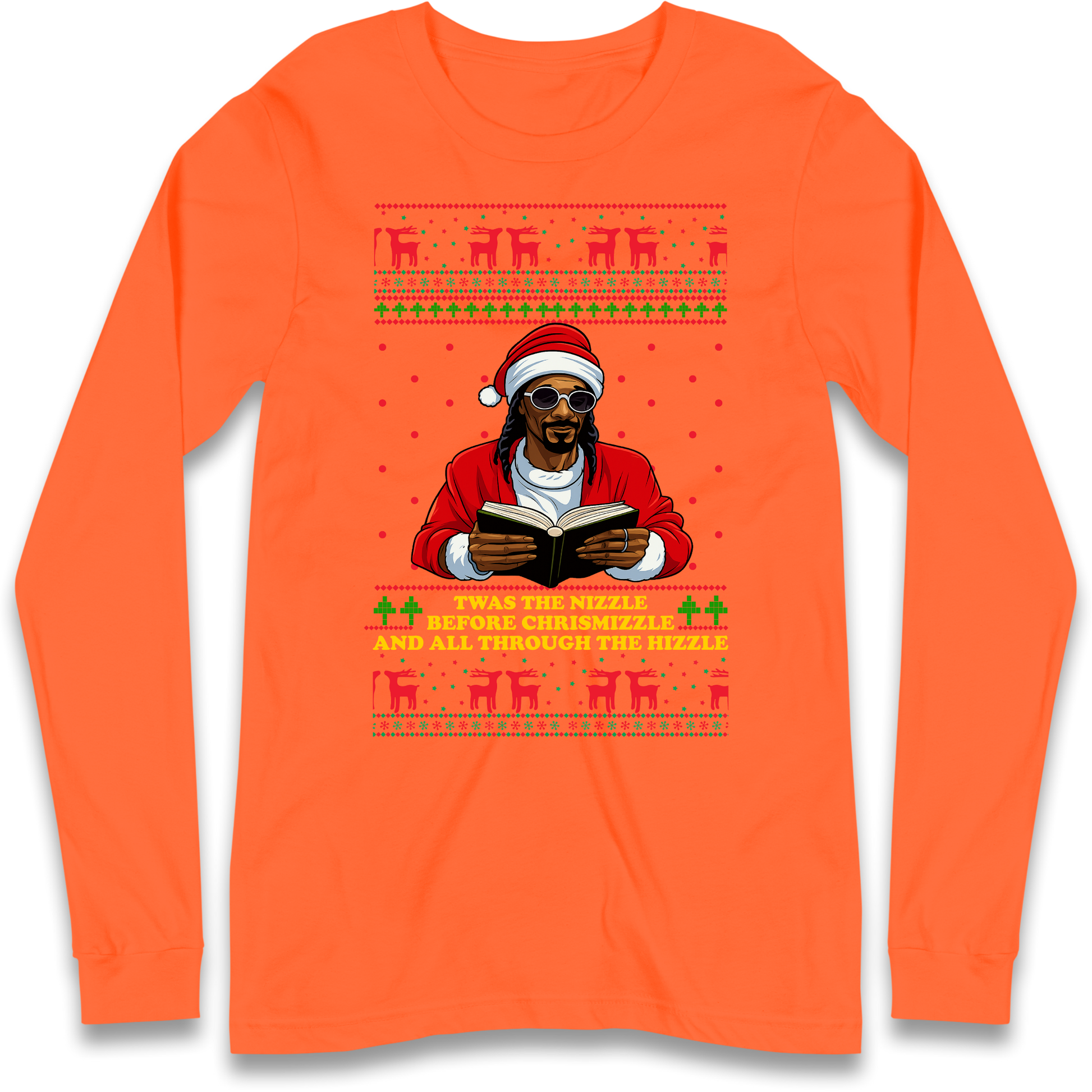 Snoop Dogg Nizzle Christmas Longsleeve T-Shirt
