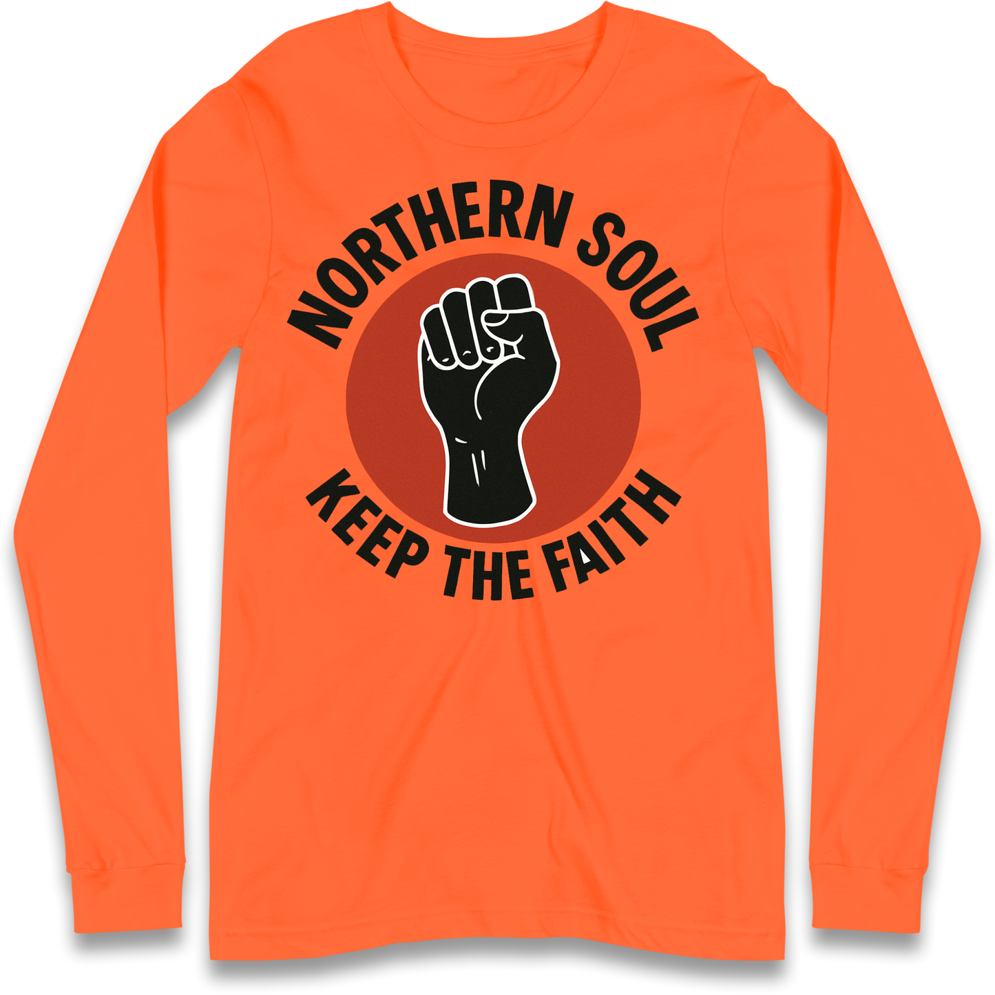 Northern Soul Keep The Faith Longsleeve T Shirt