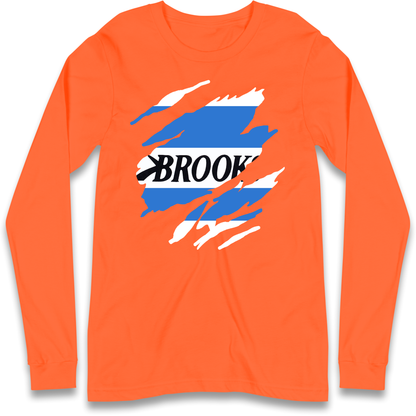 Retro QPR 1992 Torn Effect Longsleeve T Shirt
