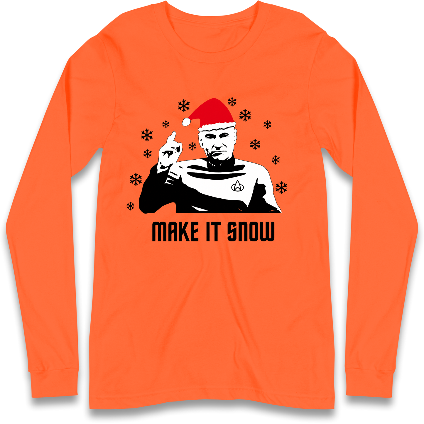 Make It Snow Longsleeve T Shirt