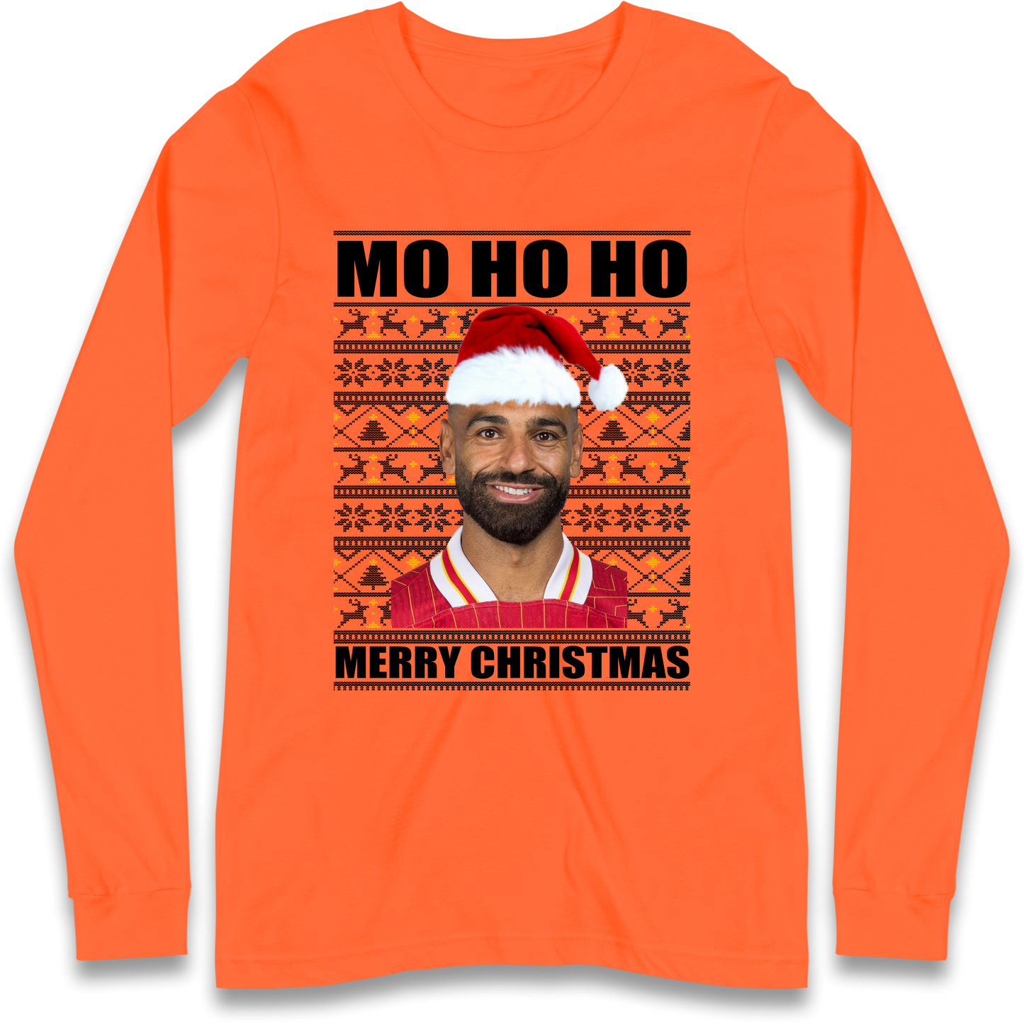 Mo Ho Ho Salah Longsleeve T-Shirt