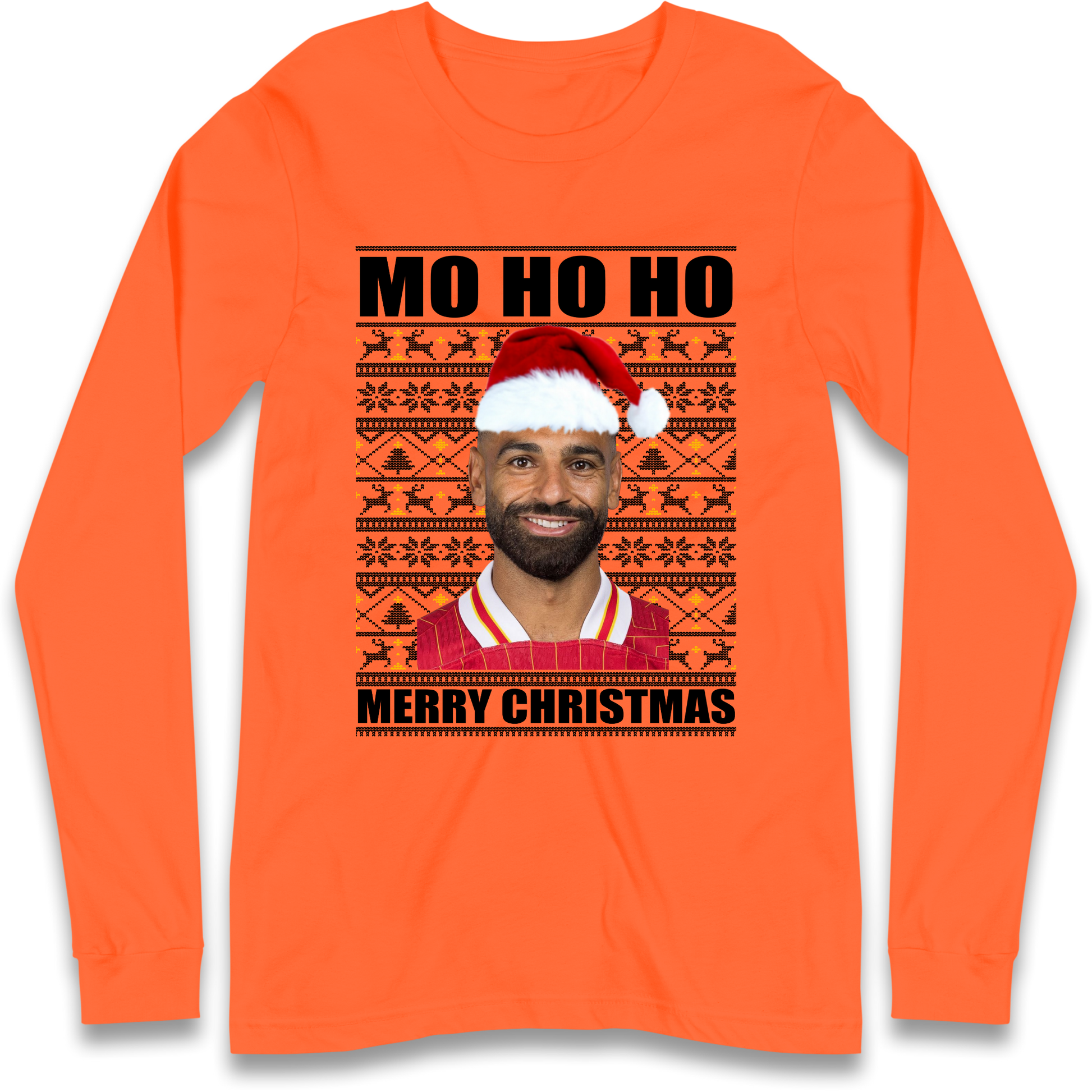 Mo Ho Ho Salah Longsleeve T-Shirt