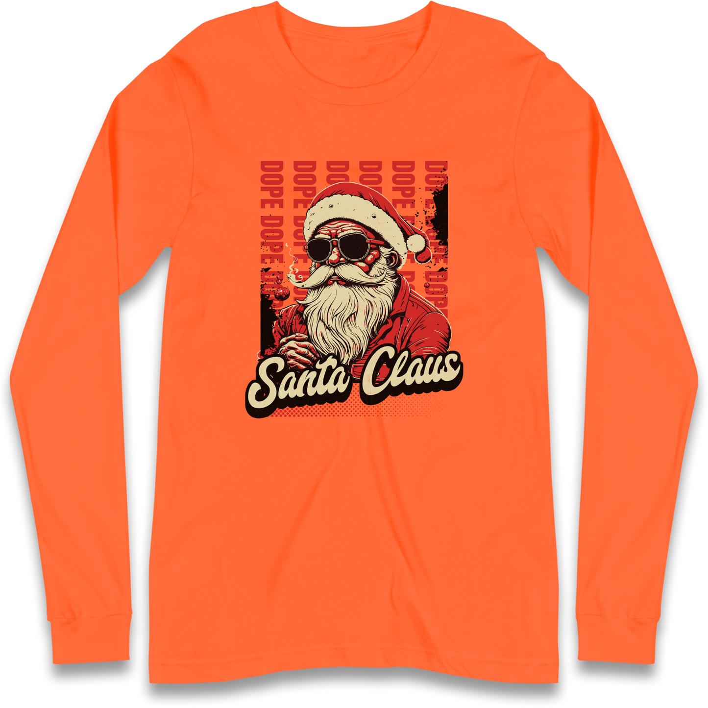 Dope Santa Claus Longsleeve T Shirt