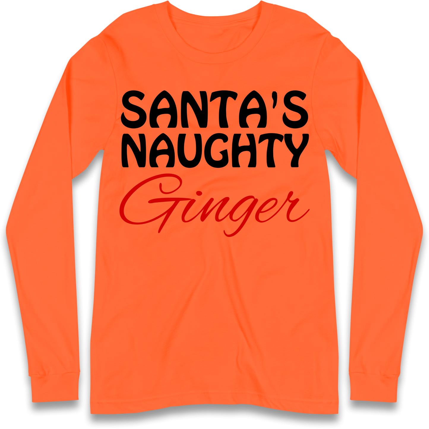 Naughty Ginger Longsleeve T-Shirt