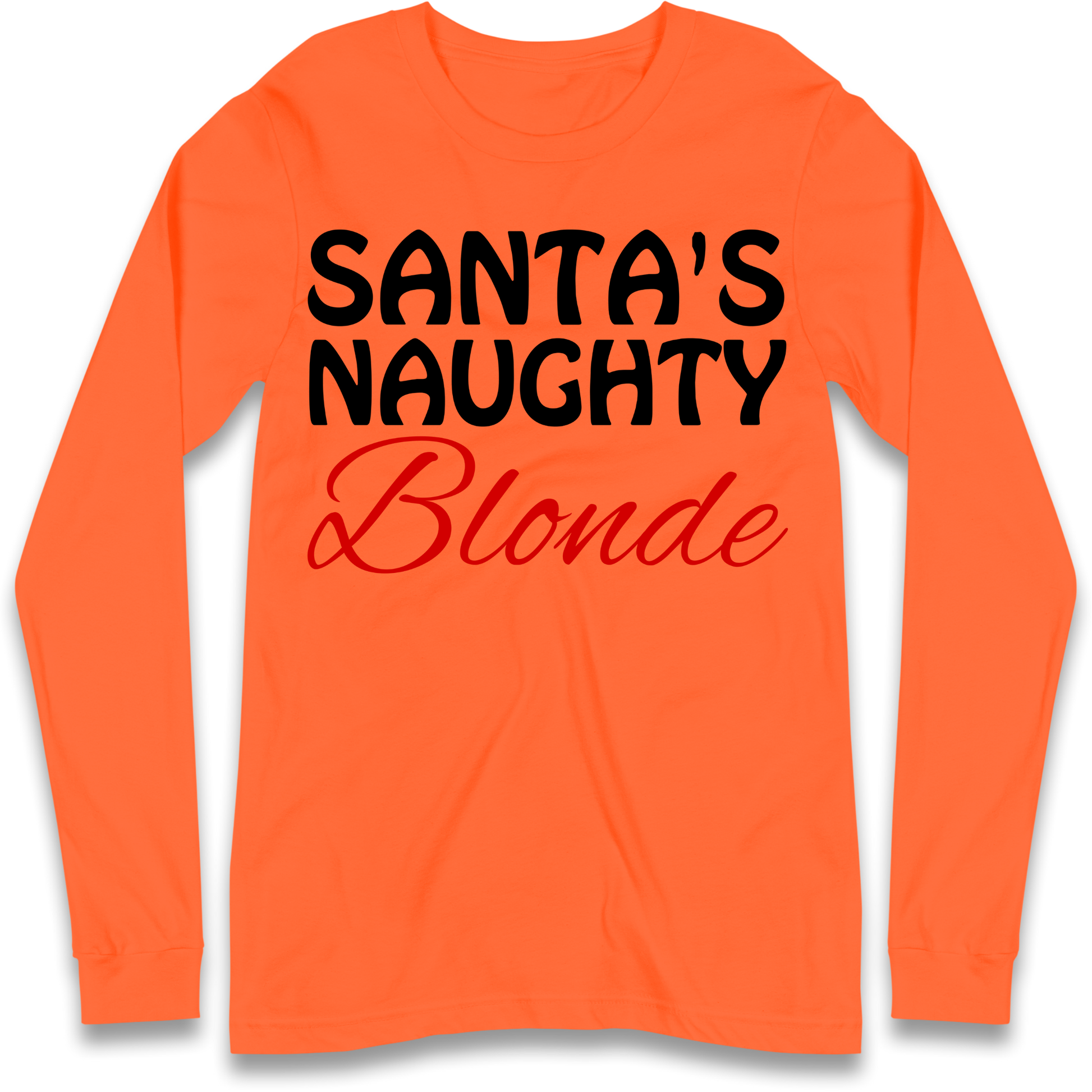 Naughty Blonde Longsleeve T-Shirt