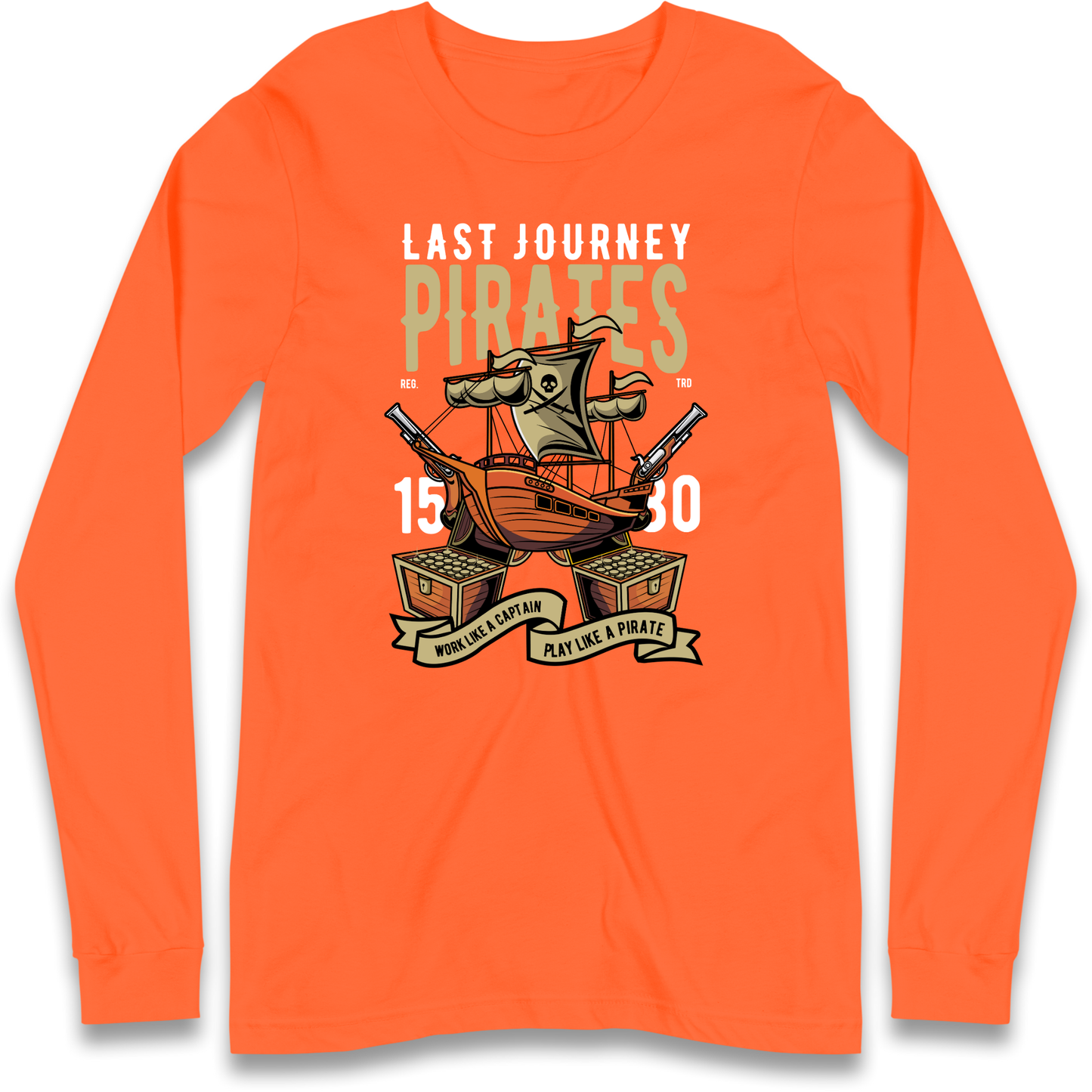 Last Journey Pirates Longsleeve T Shirt