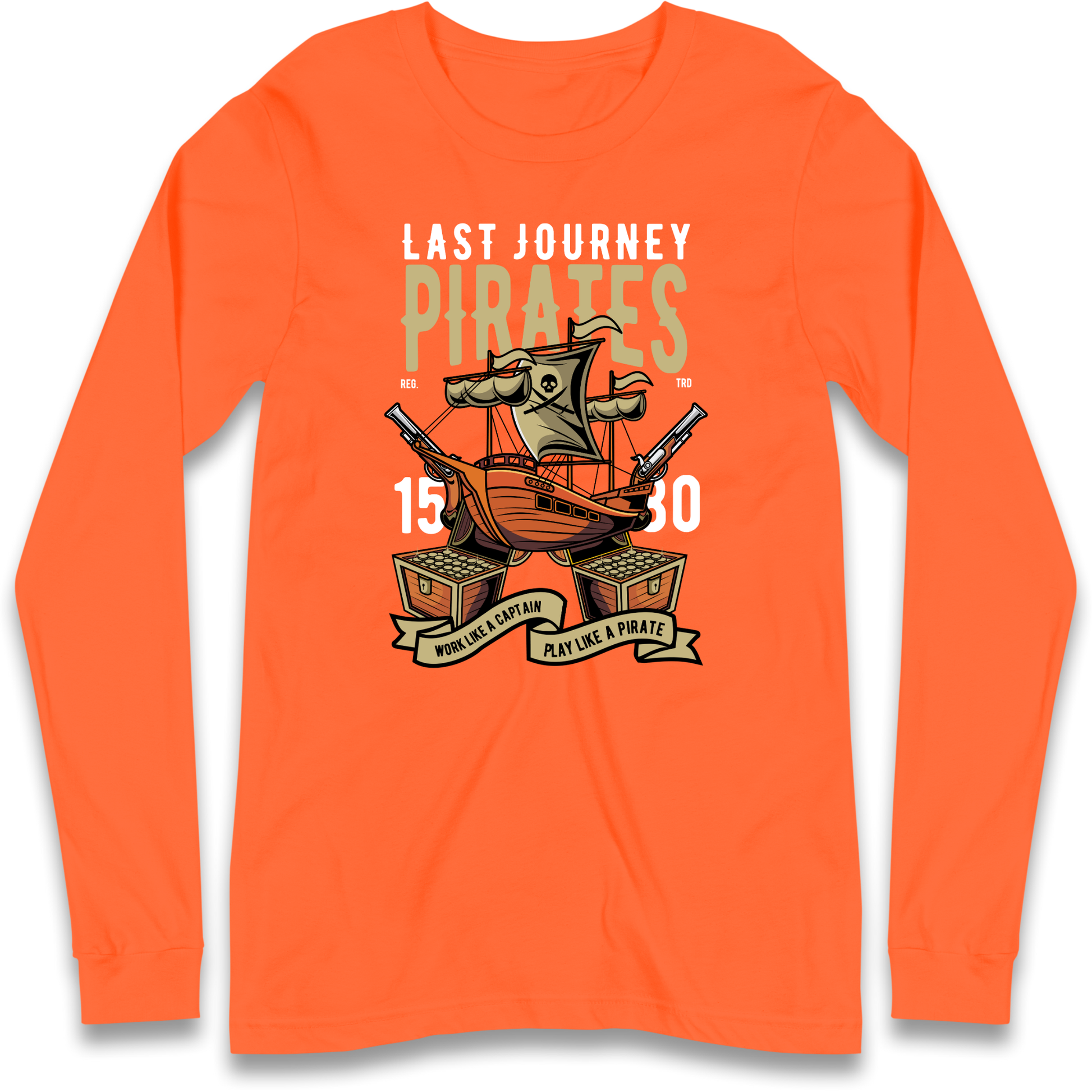 Last Journey Pirates Longsleeve T Shirt