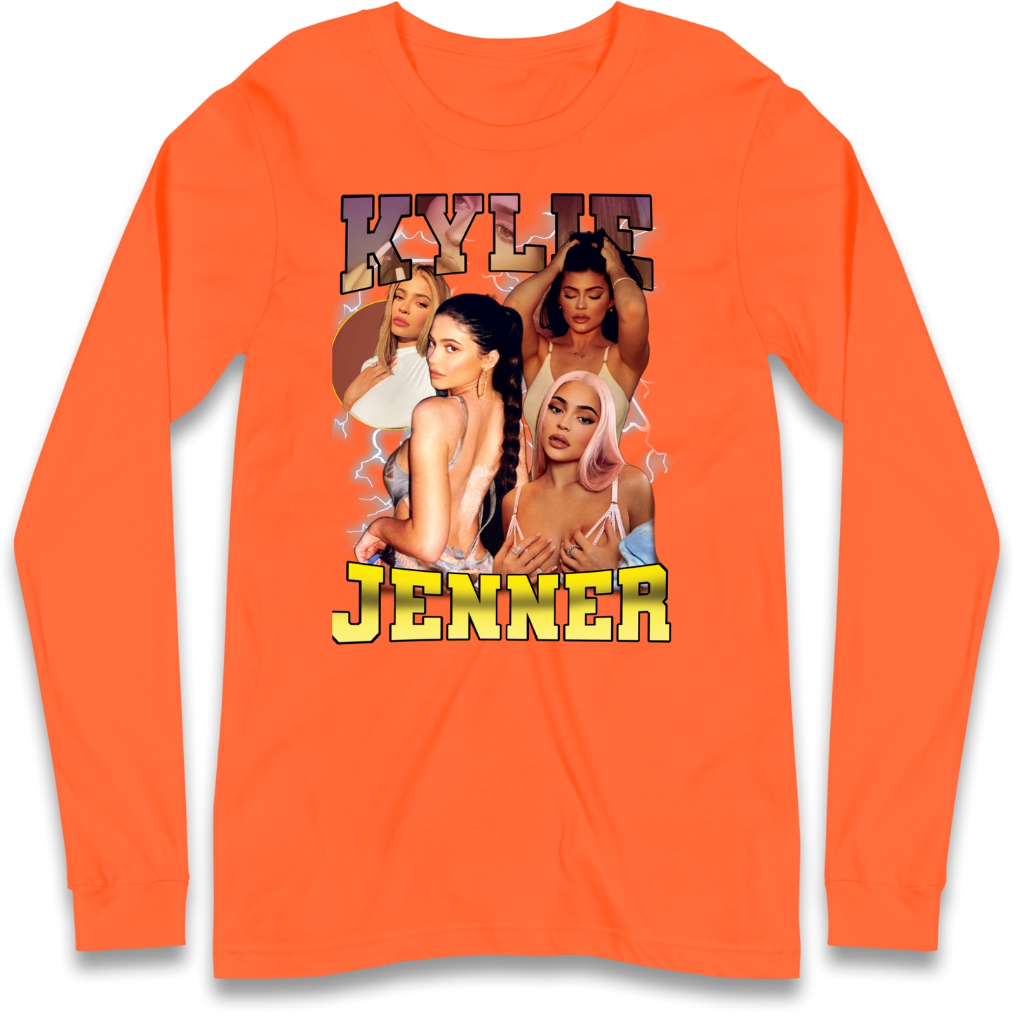 Kylie Jenner Pink Lips Longsleeve T Shirt
