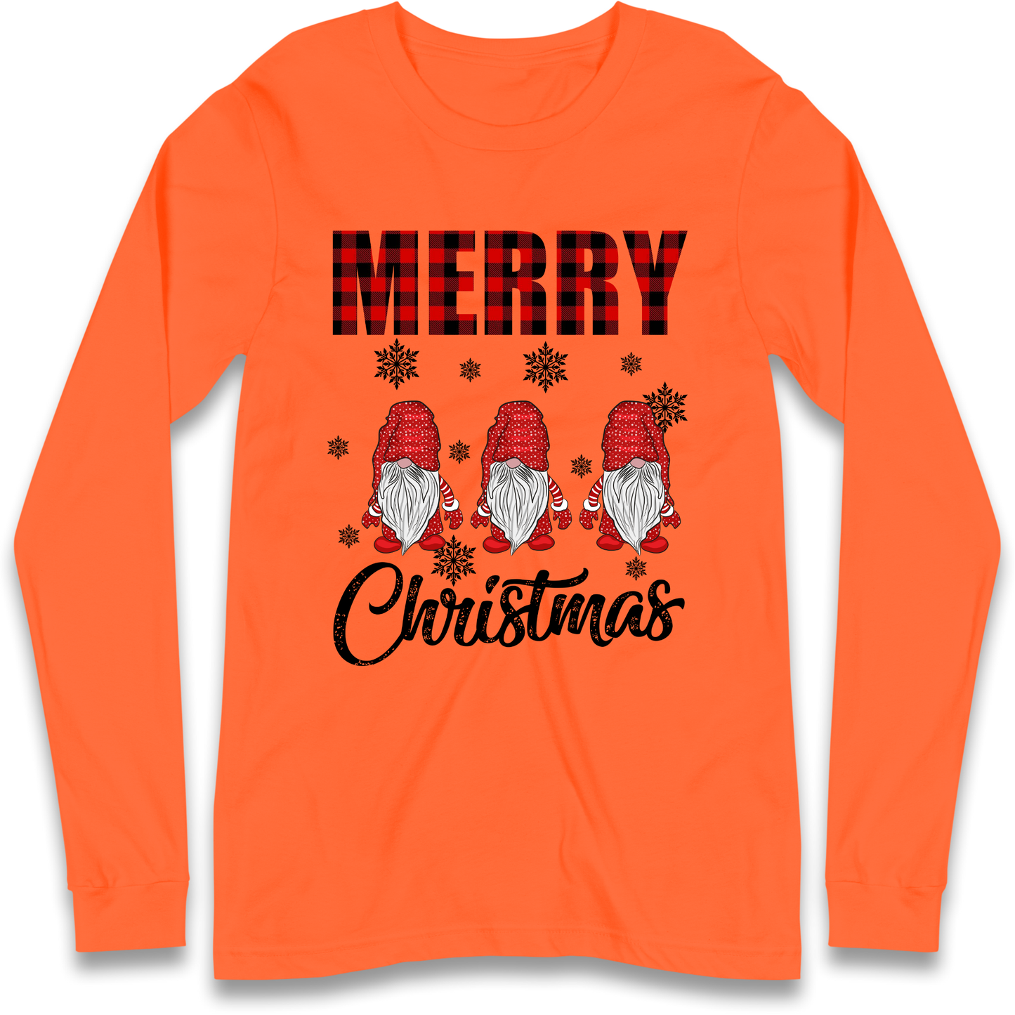 Merry Knomes Christmas Longsleeve T-Shirt