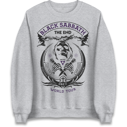 Black Sabbath The End World Tour Jumper