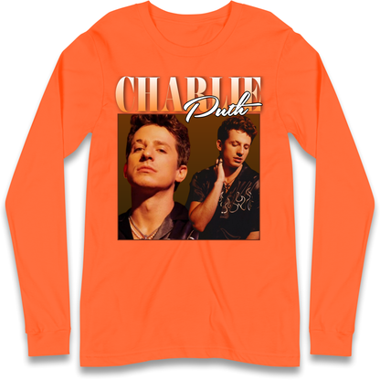 Charlie Puth Longsleeve T Shirt