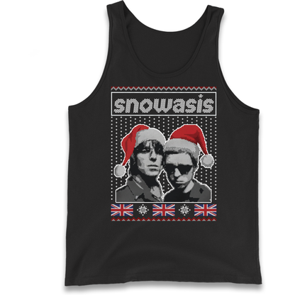 Snowasis Union Jack Christmas Tank Top