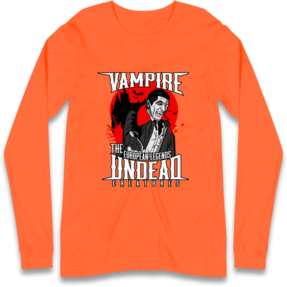 Vampire Undead Longsleeve T Shirt