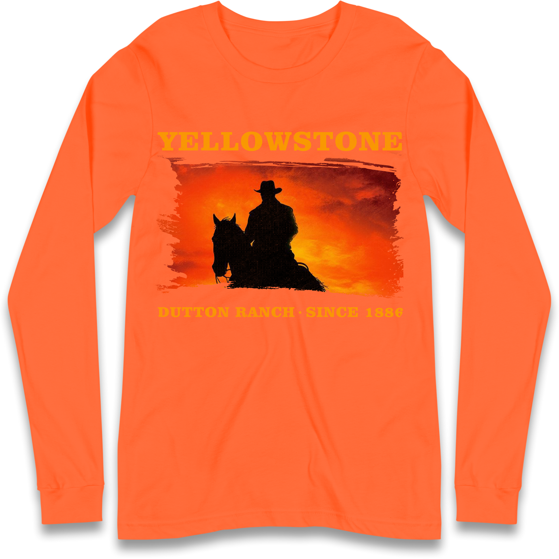 Yellowstone Dutton Ranch Since 1886 Longsleeve T Shirt