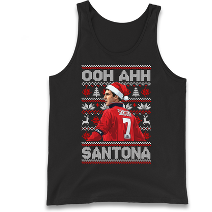 M'nchester United Christmas Tank Top