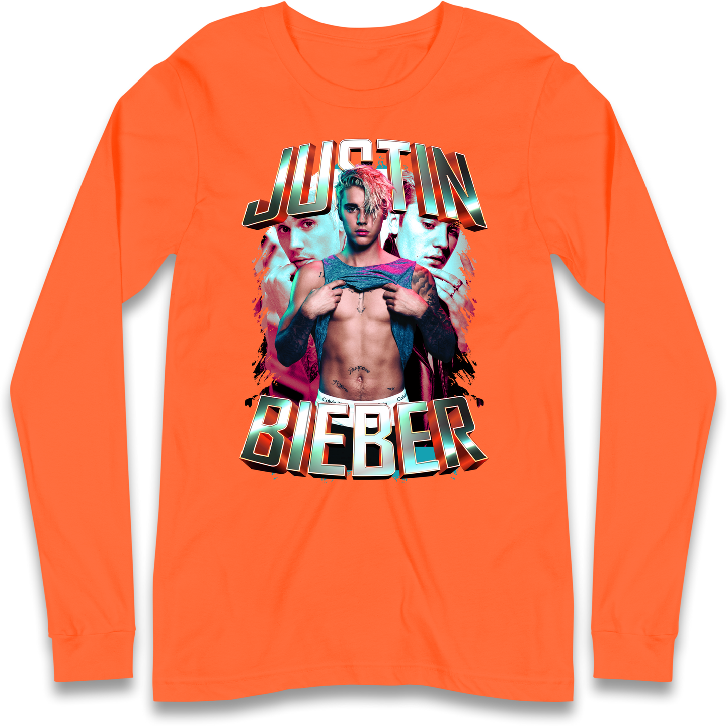 Justin Bieber Longsleeve T Shirt