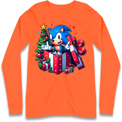 Sonic The Hedgehog Christmas Longsleeve T Shirt