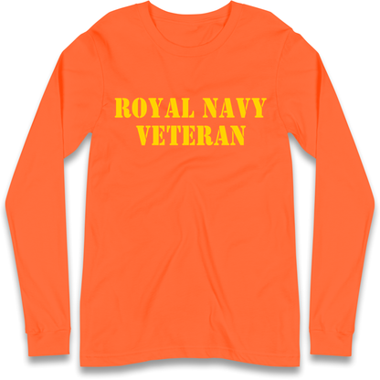 Royal Navy Veteran Longsleeve T Shirt