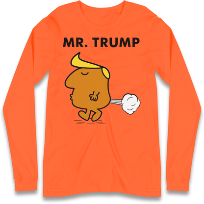 Donald Trump Parody Longsleeve T Shirt