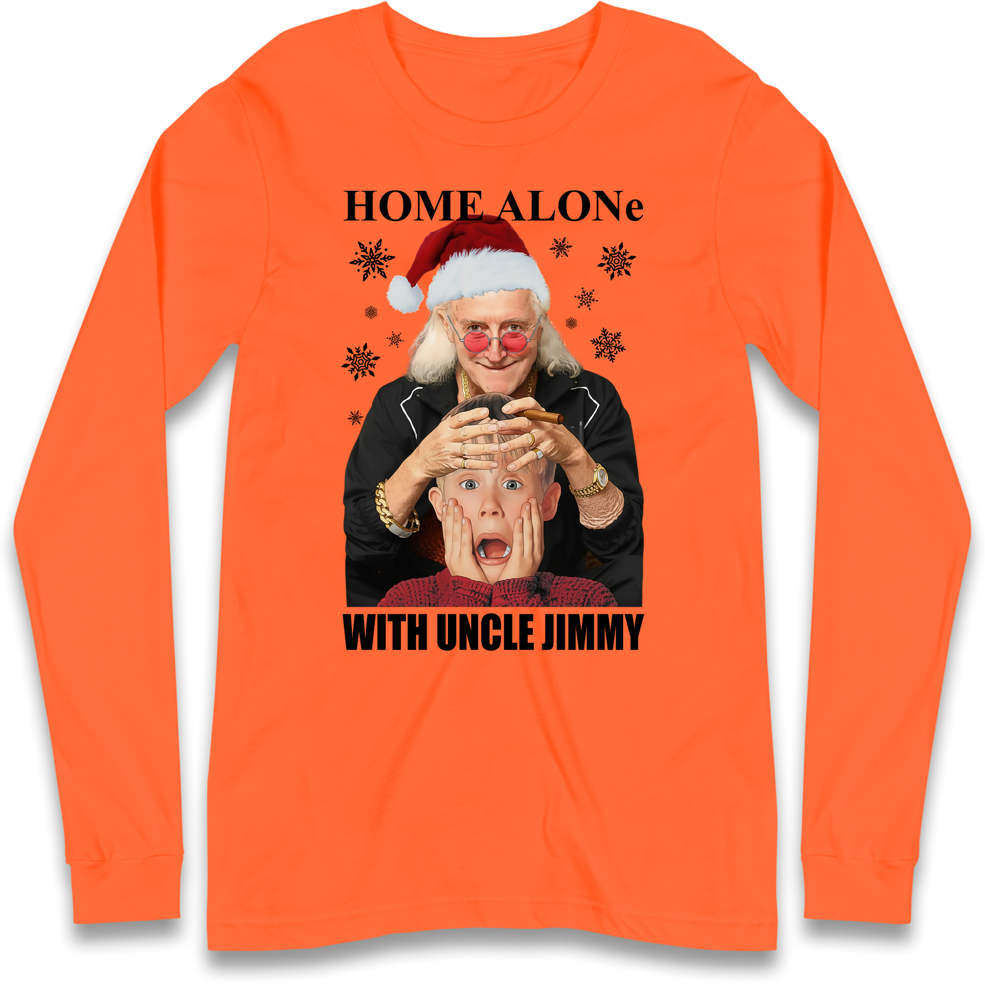 Home Alone Uncle Jimmy Longsleeve T-Shirt