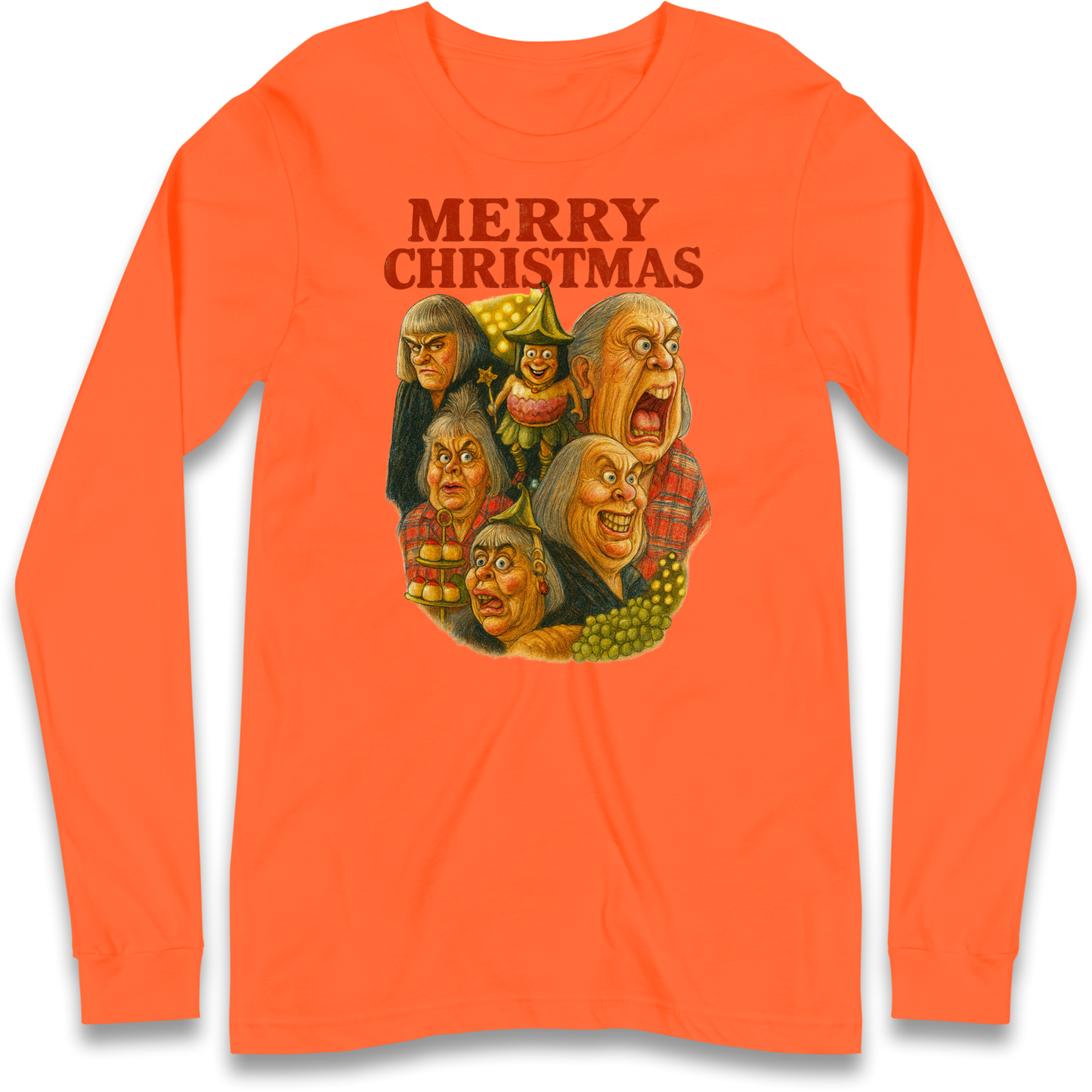 M&S Christmas Food 2025 Advert Longsleeve T Shirt