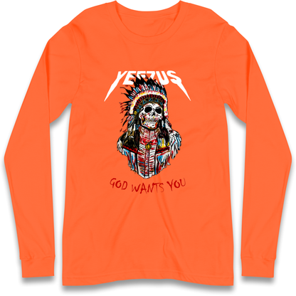 Yeezus God Wants You Longsleeve T Shirt