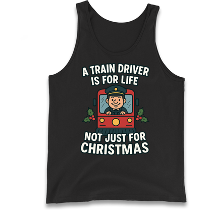 Train Driver Christmas Tank Top