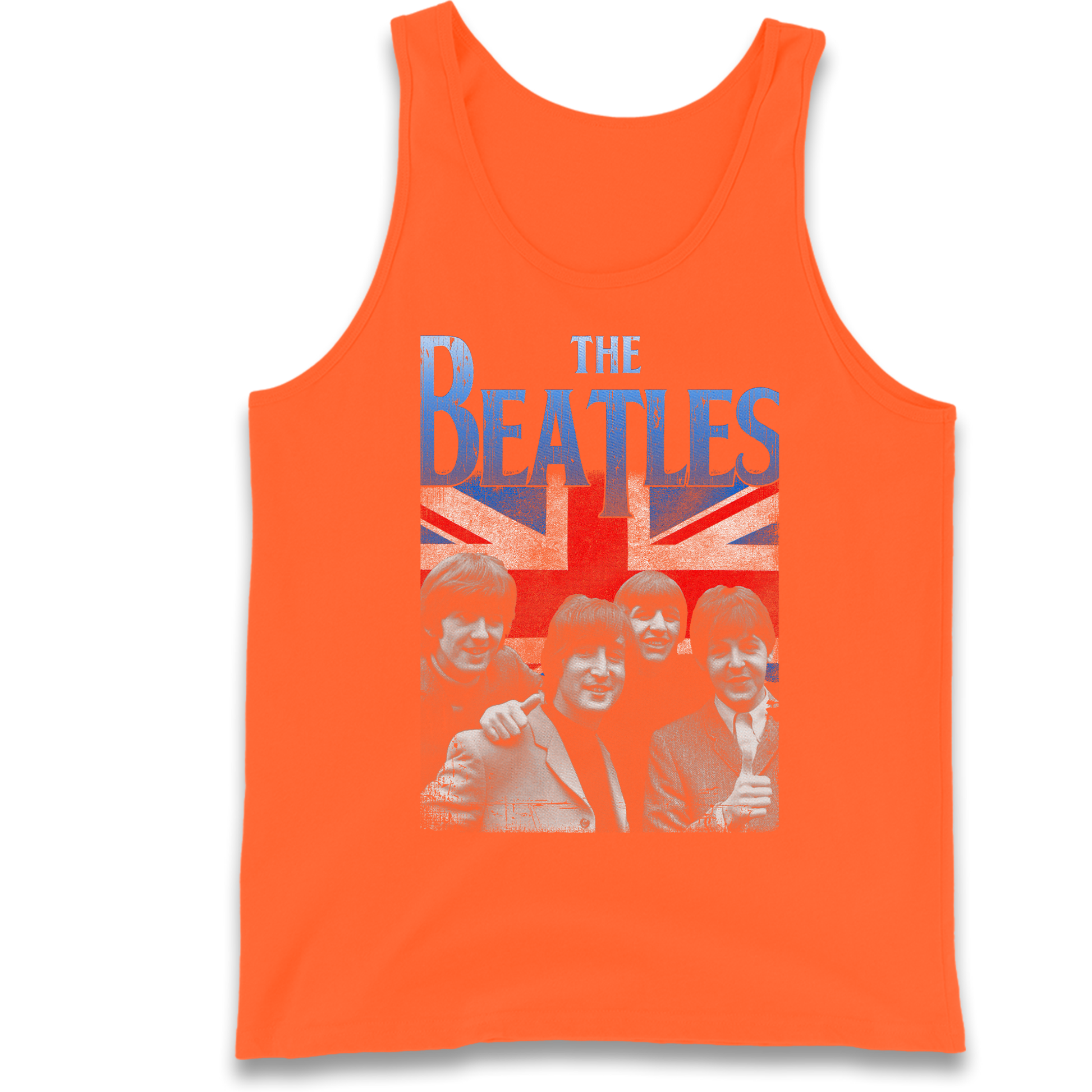 The Beatles Union Jack Tank Top