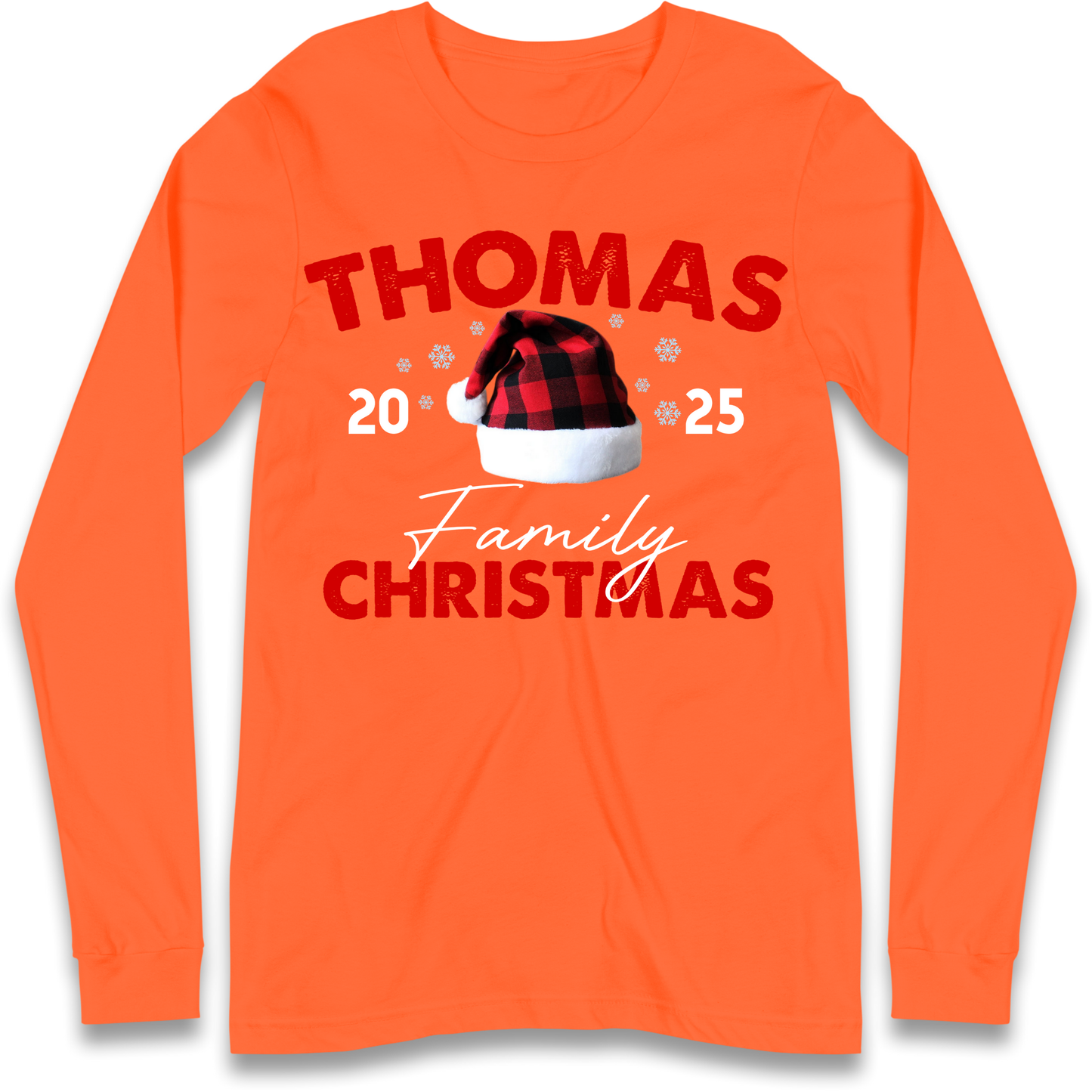 Thomas Family Christmas Longsleeve T Shirt